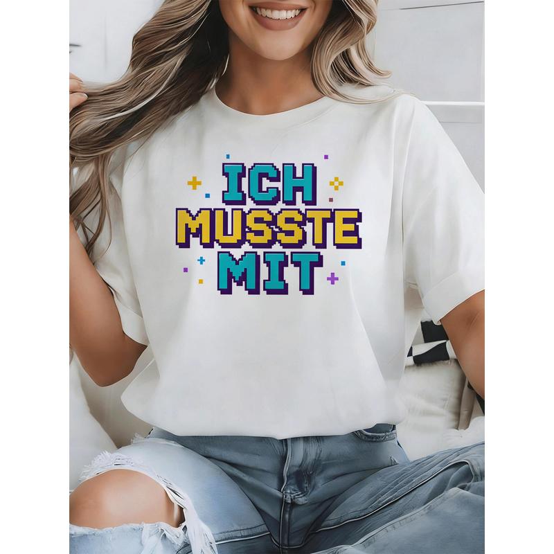 Retro Gaming Font Free - Almanca Meme Tişörtüyle Olmak Zorundaydım Retro