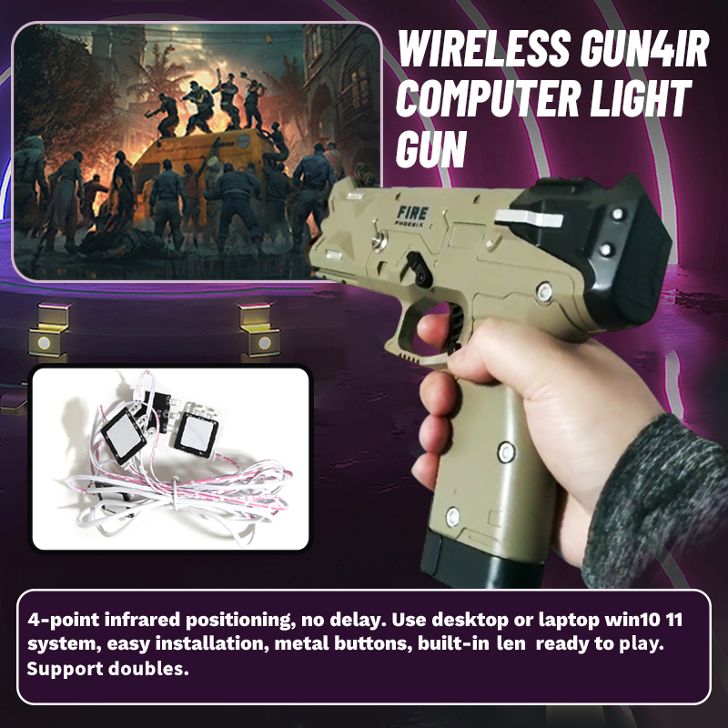 Retro Gaming Gun - Kablosuz 4IR Fire Phoenix Light Gun