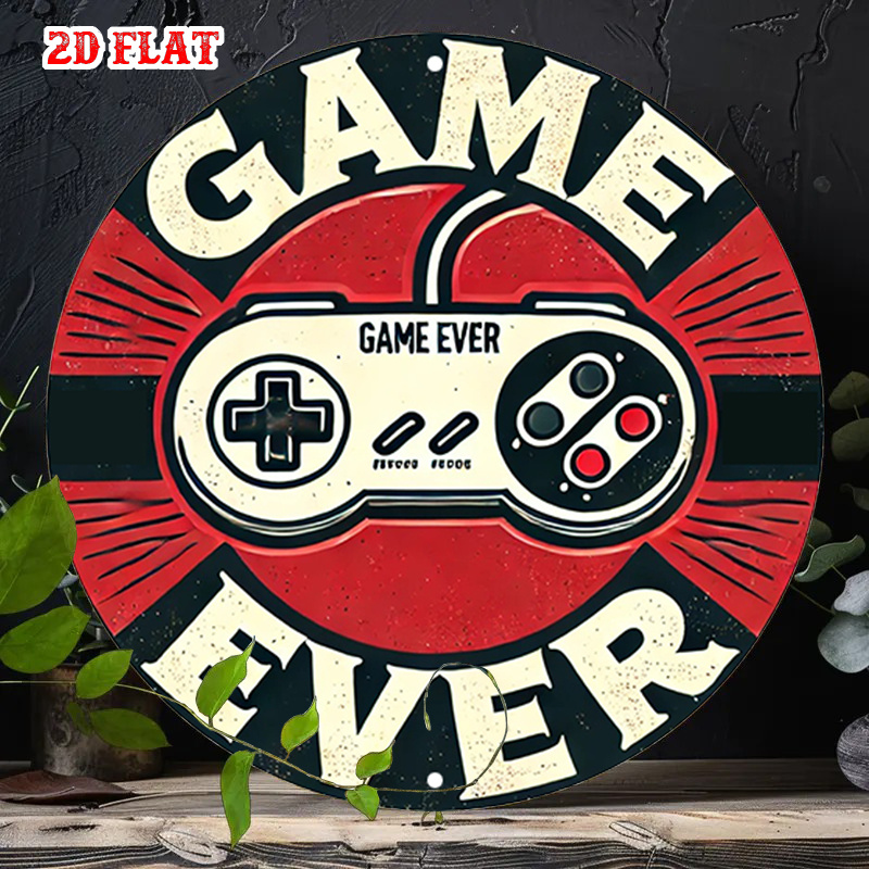 Retro Gaming Us - 2D Düz 1 Parça Retro Oyun