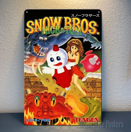 Retro Gaming Us - p1,Snow Bros Nick&Tom Retro Tengen Video
