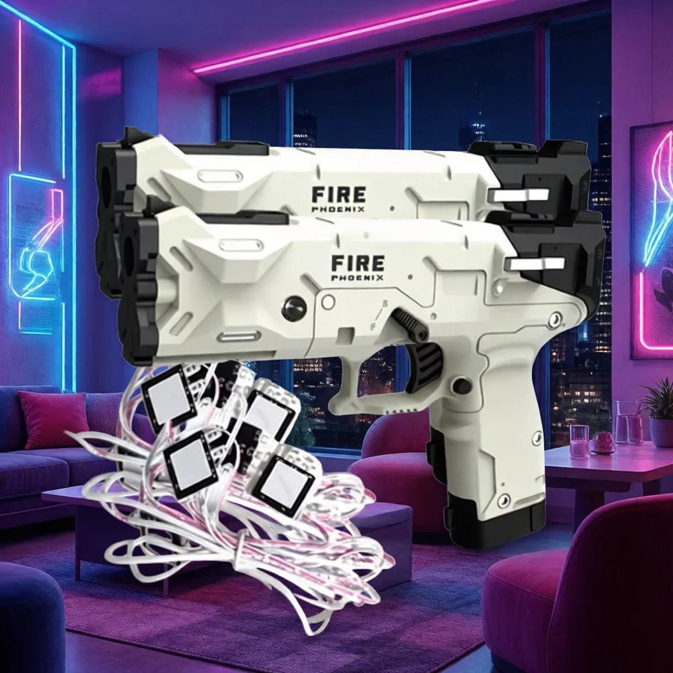 Retro Gaming Gun - 2p GUN4IR Kablosuz Elektromanyetik Işık Tabancası