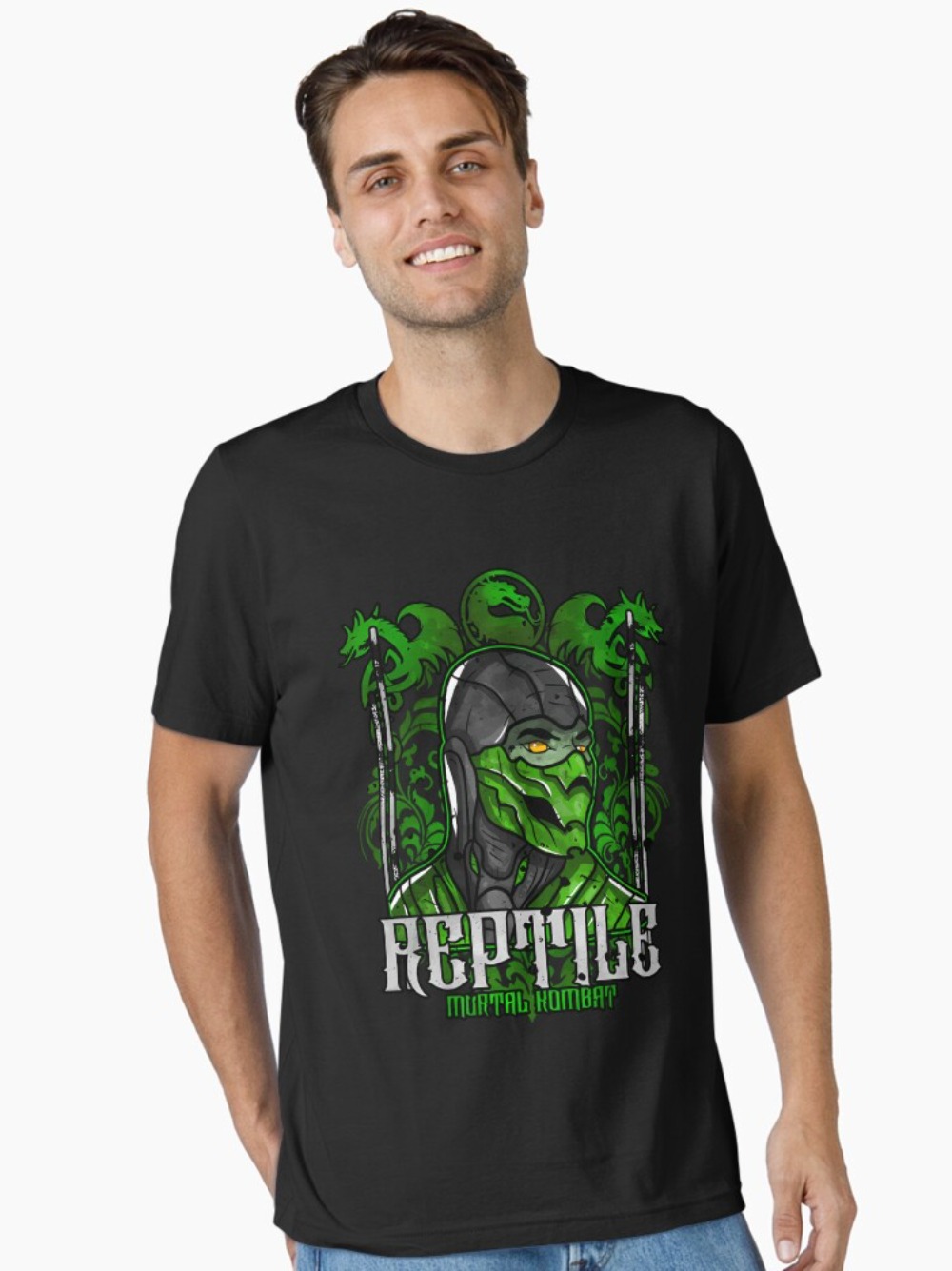 Mortal Kombat Reptile Portre B - Retro Gaming Gamestop incelemesi ve fiyatı