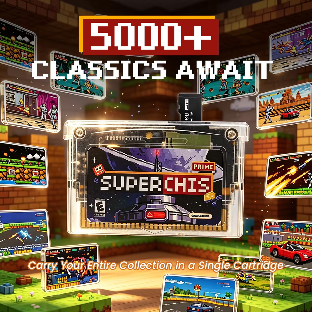 Retro Superchis Flash Oyun Kar - Retro Handheld Console incelemesi ve fiyatı